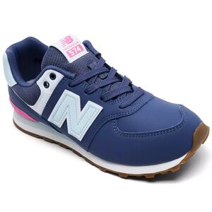 New Balance Navy and Pink Athletic Shoes Size 7